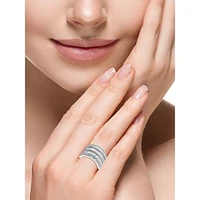 Bague en or blanc 14 ct avec diamants de 1,47 ct (PT)