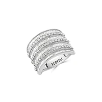 Bague en or blanc 14 ct avec diamants de 1,47 ct (PT)