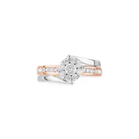 Pavé Rose 14K White & Rose Gold, 0.71 CT. T.W. Diamond Ring