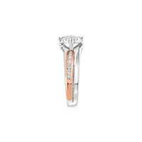 Pavé Rose 14K White & Rose Gold, 0.71 CT. T.W. Diamond Ring