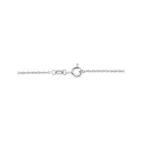 Sterling Silver & 0.25 CT. T. W. Diamond Cross Pendant Necklace