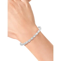 14K White Gold & 3.22 CT.T.W. Diamond Bracelet