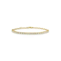 14K Yellow Gold & CT. T.W. Diamond Bracelet