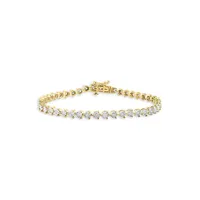 14K Two-Tone Gold and 1.95 CT. T.W. Diamond Bracelet