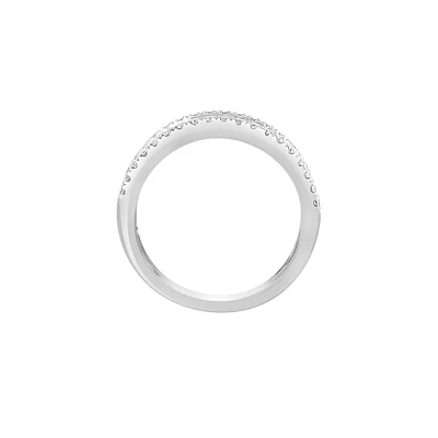 Bague en or blanc 14 ct avec diamants de 0,95 ct (PT)