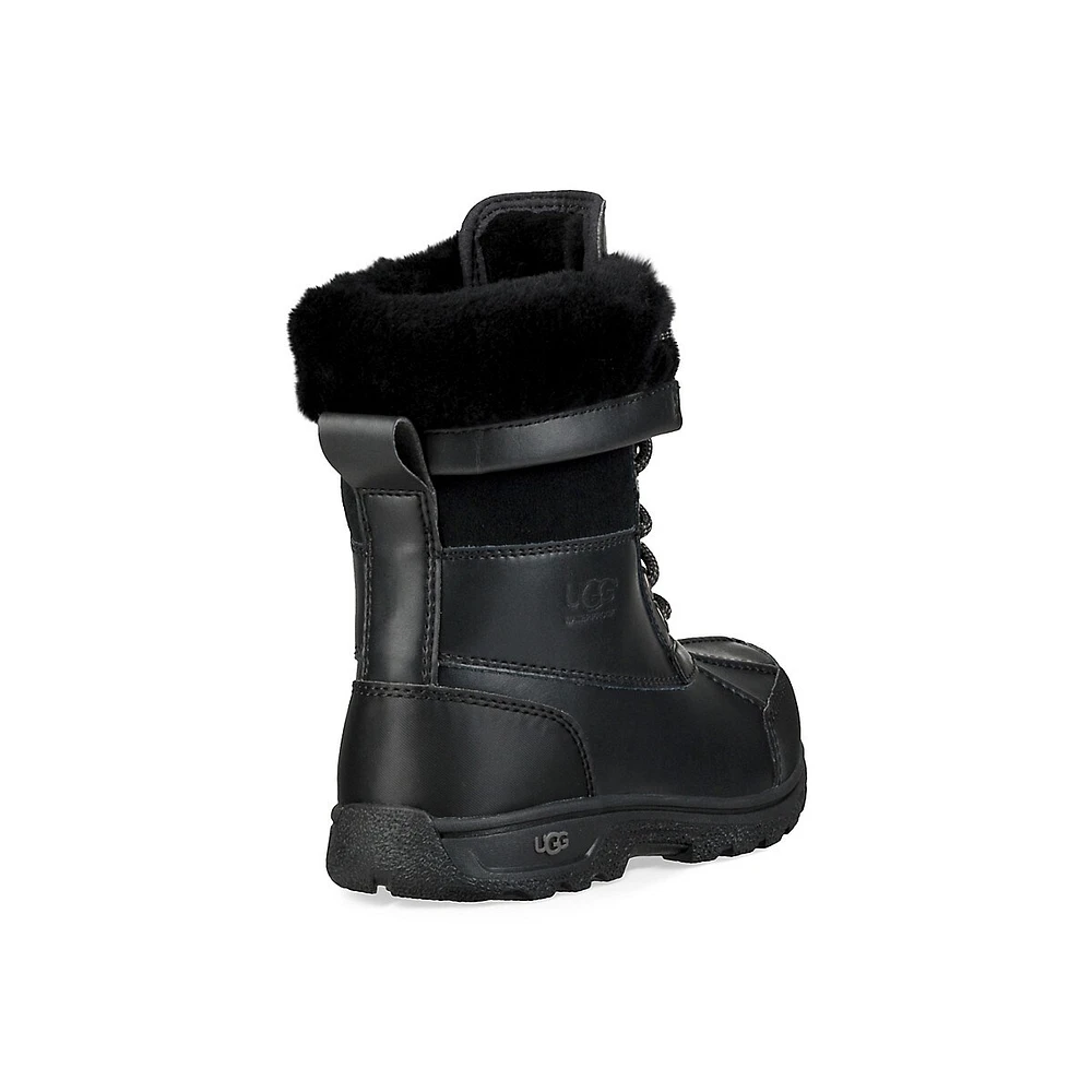 Kid's Snowhaven Leather & Suede Boots