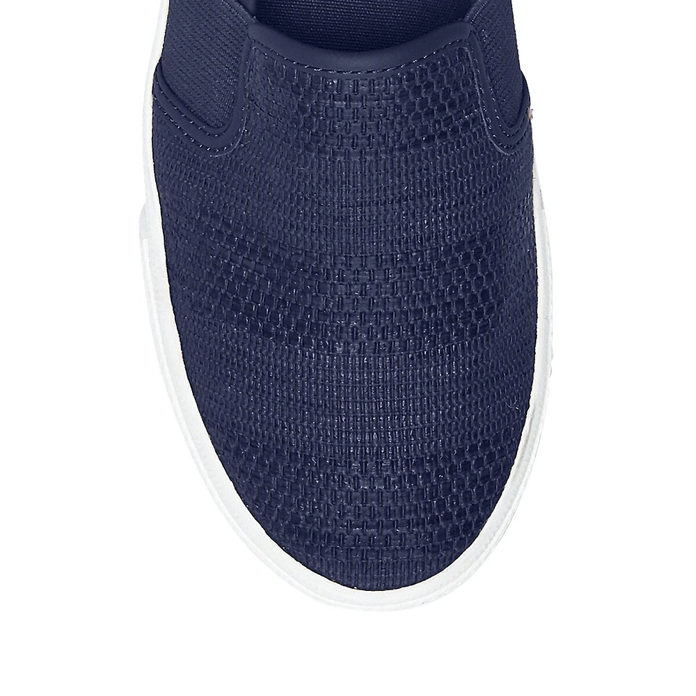 Women's Woven Slip-On Sneakers