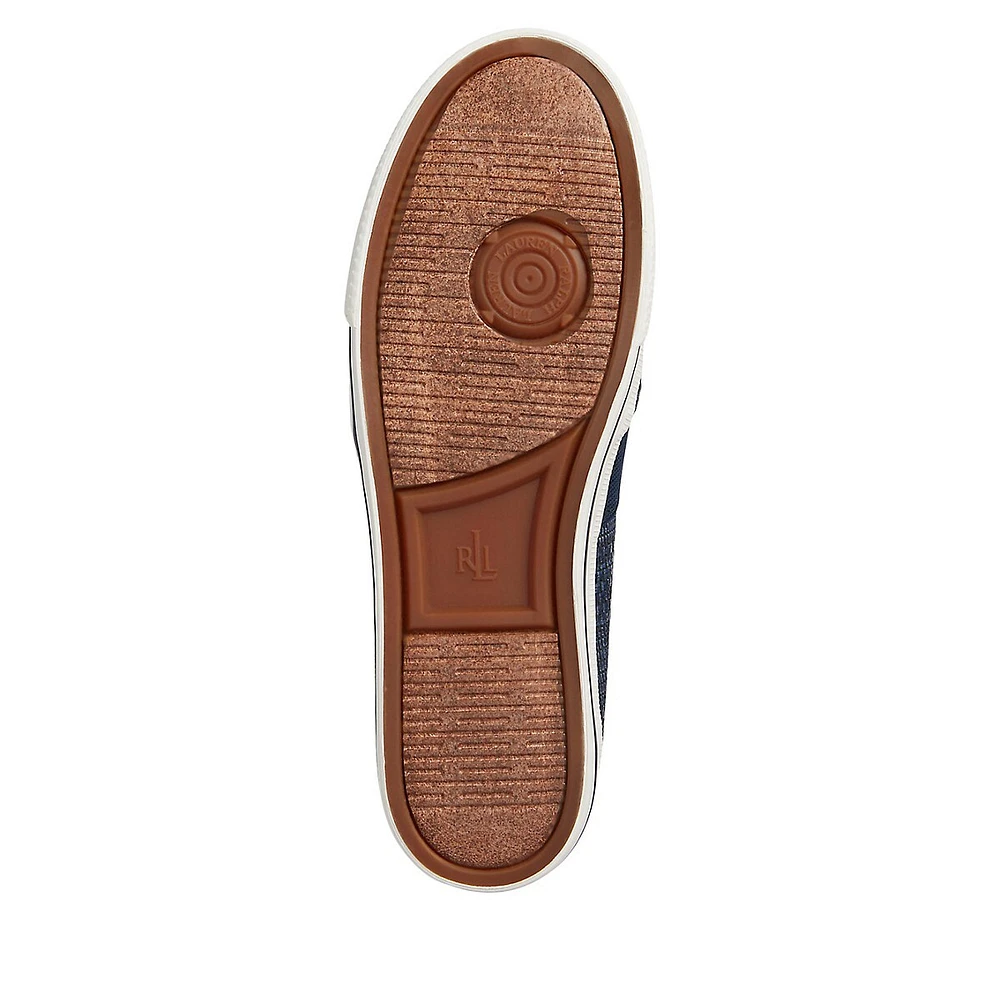 Women's Woven Slip-On Sneakers