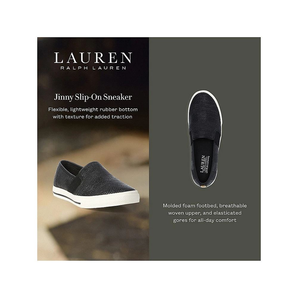 Women's Woven Slip-On Sneakers