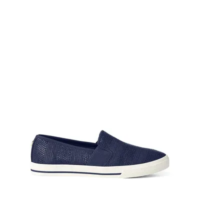 Women's Woven Slip-On Sneakers