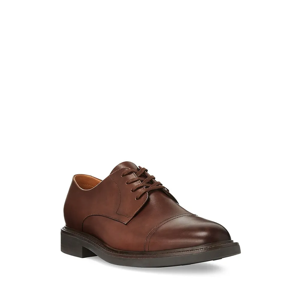 Leather Cap-Toe Derbys