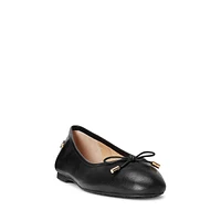 Jayna Leather Flats
