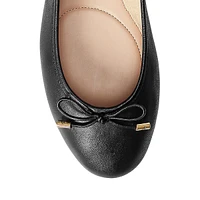 Jayna Leather Flats