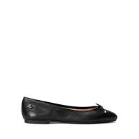 Jayna Leather Flats