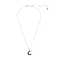 Luna Rose Goldtone, Swarovski Crystal & Crystal Faux Pearl Pendant Necklace