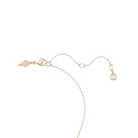 Luna Rose Goldtone, Swarovski Crystal & Crystal Faux Pearl Pendant Necklace