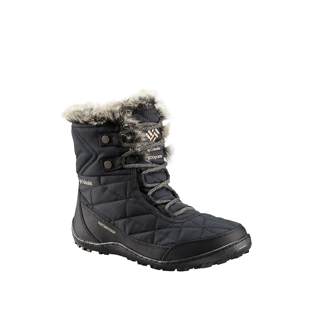 Minx Shorty III Waterproof Faux Fur-Trimmed Boots