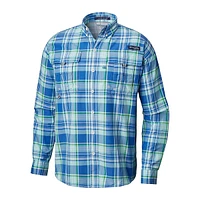 Super Bahama Plaid Button-Down Shirt