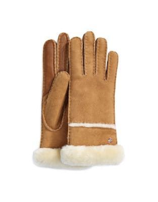Seamed Tech Sheepskin Gloves