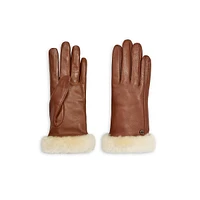 Women's Leather Shorty Gloves