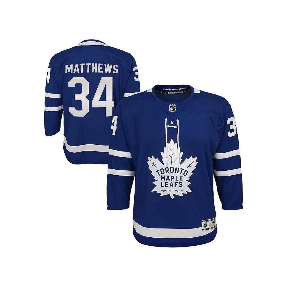 Maillot LNH d'équipe à domicile pour garçon - Auston Matthews, Maple Leafs de Toronto