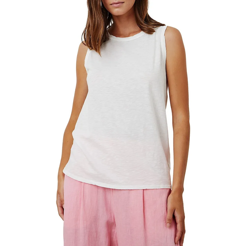 Taurus Cotton Slub Tank Top