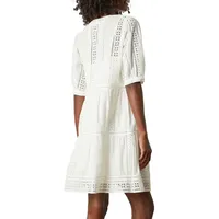 Embroidered Cotton Dress