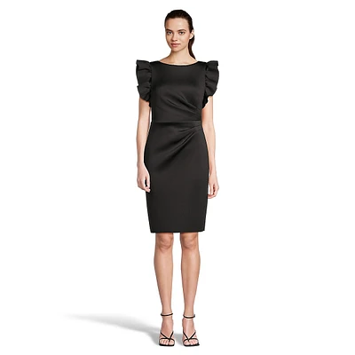 Sunray Flutter Sheath Dress