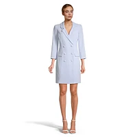 Double-Breasted Blazer Dress