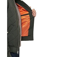 Quilted Bomber Jacket