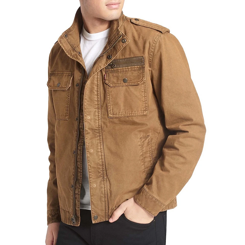 Cotton Military Jacket