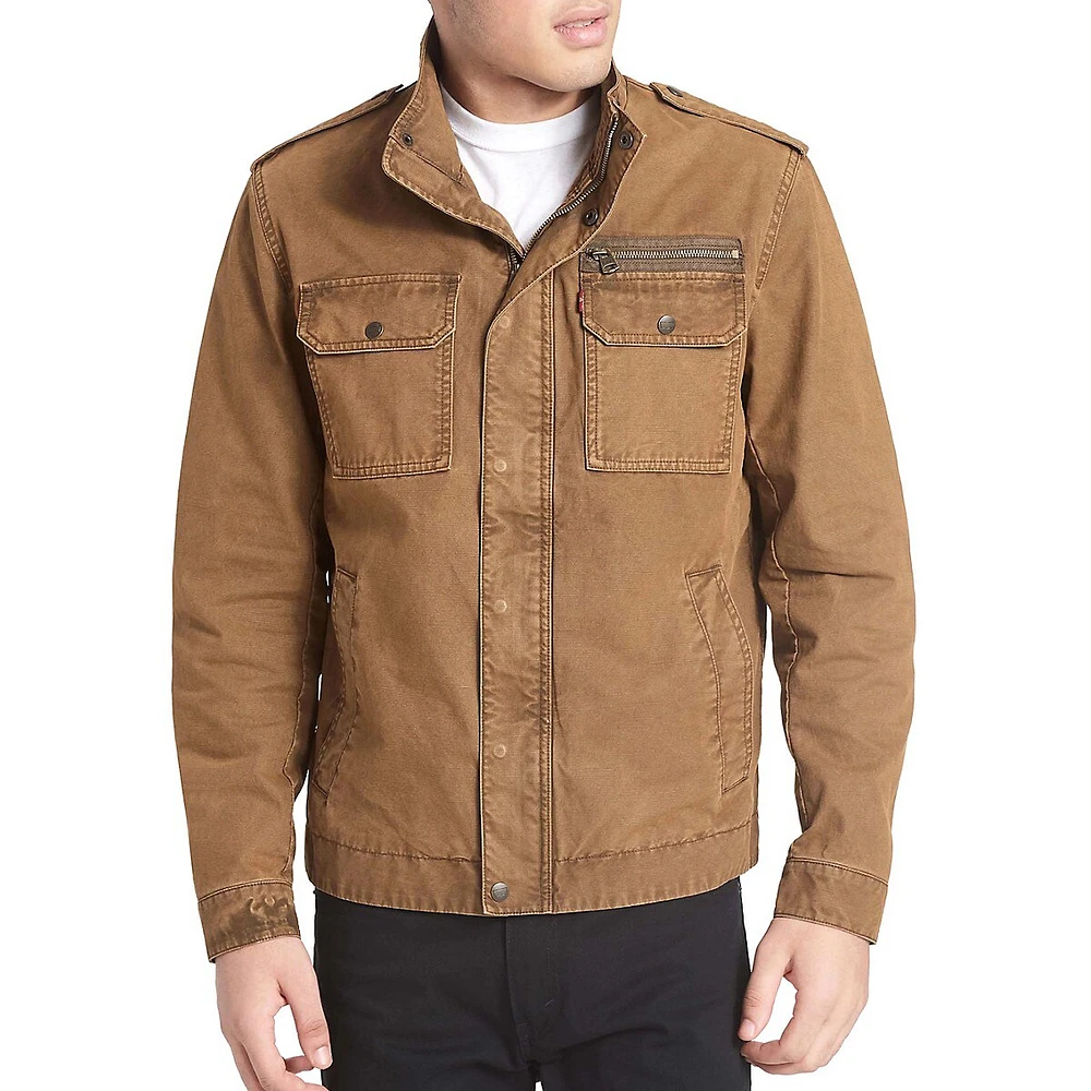 Cotton Military Jacket