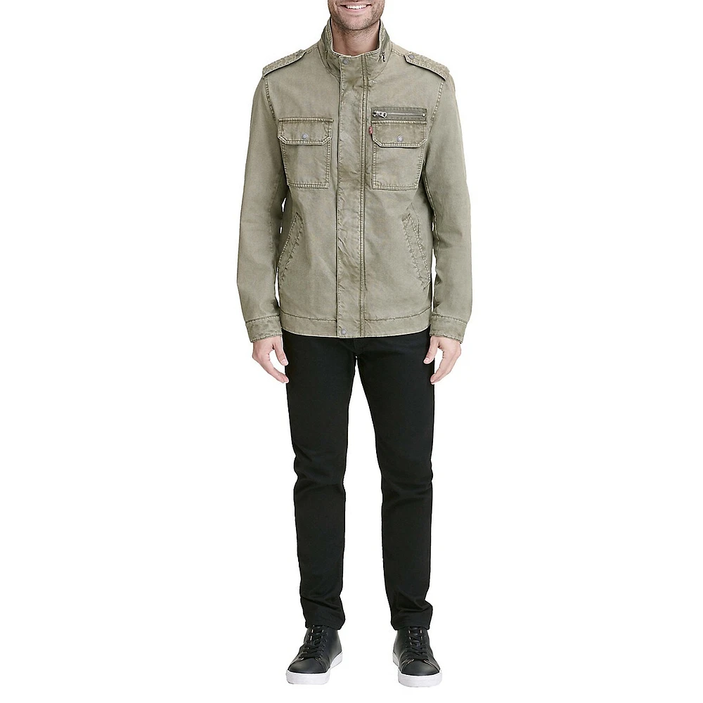Cotton Military Jacket