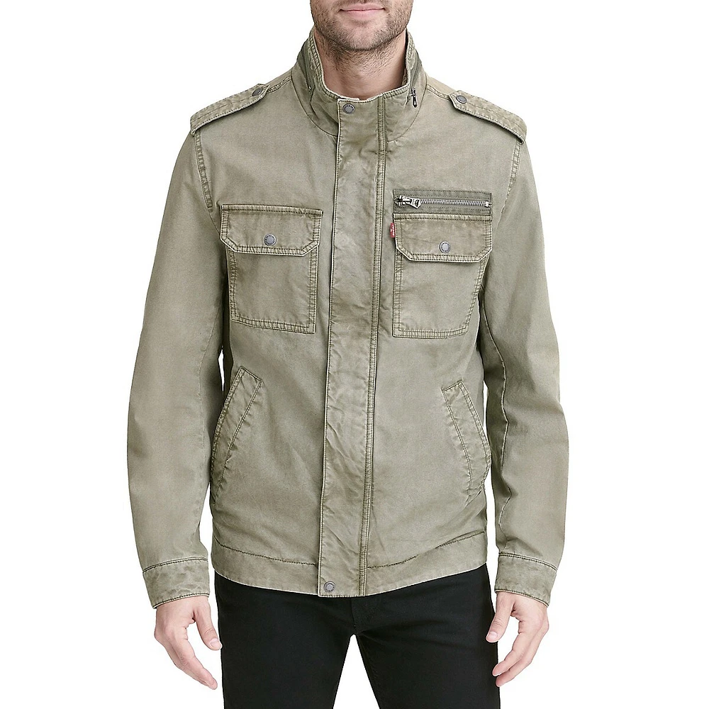 Cotton Military Jacket