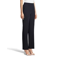 Sutton Full-Length Straight-Leg Dress Pants