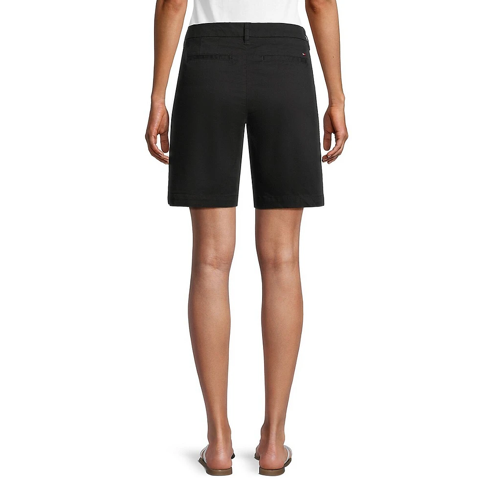 Wide-Leg Walking Shorts