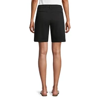 Wide-Leg Walking Shorts