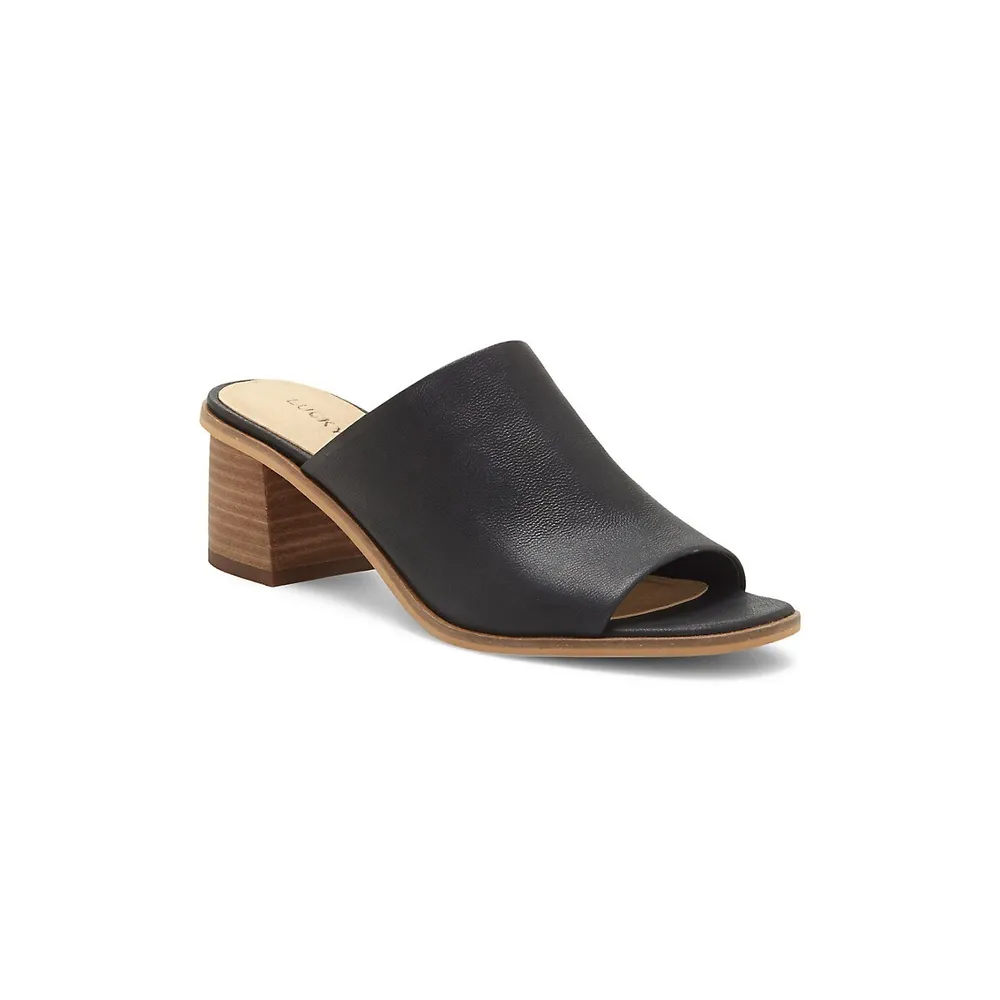 Lutena Slip-On Nubuck Sandals