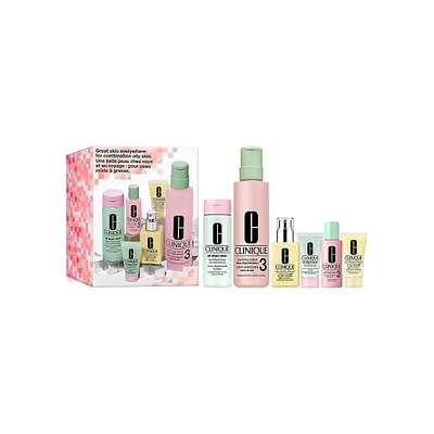 Great Skin Everywhere Skincare 6-Piece Set: Oily Skin Types