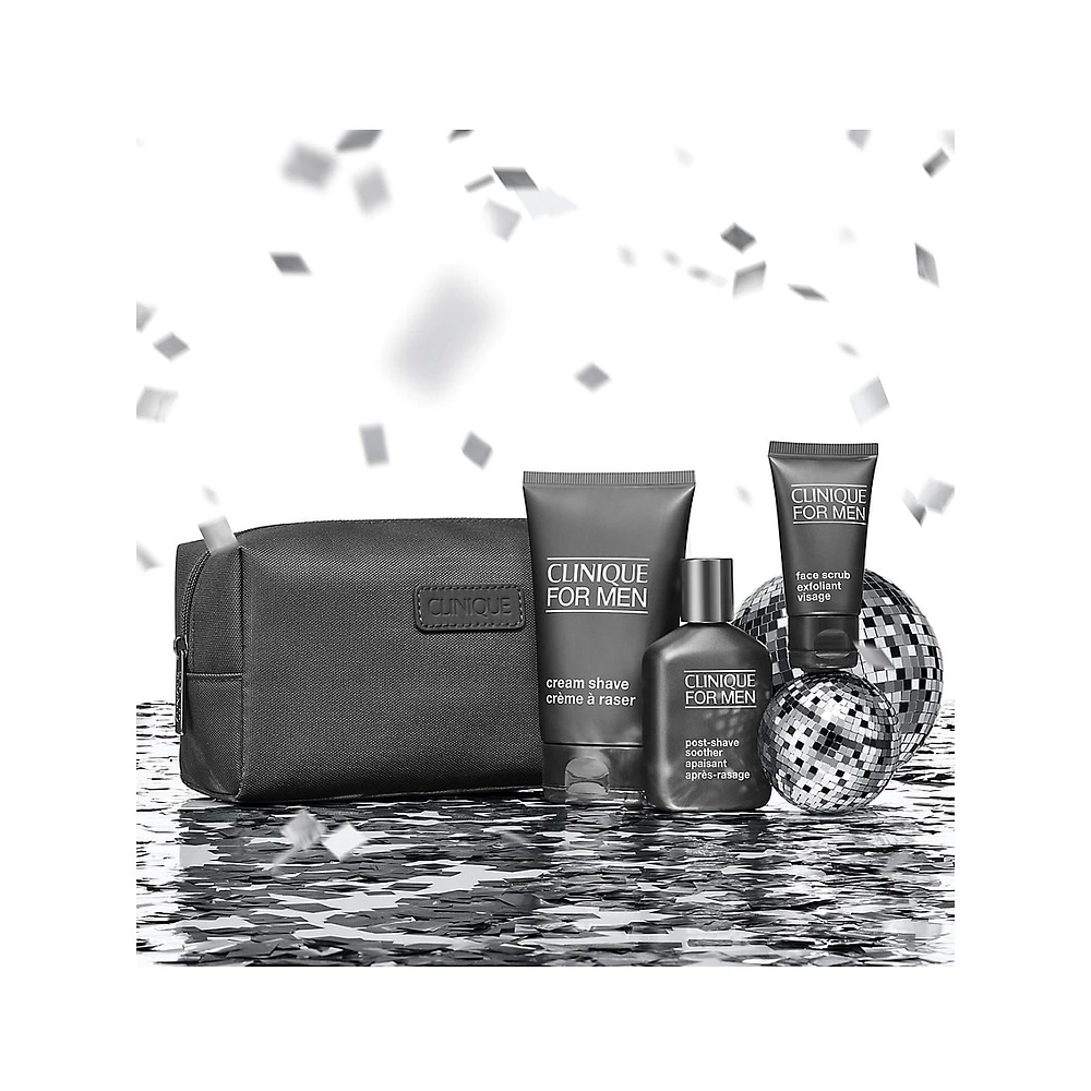 Razor-Ready Routine 3-Piece Men's Skincare Set