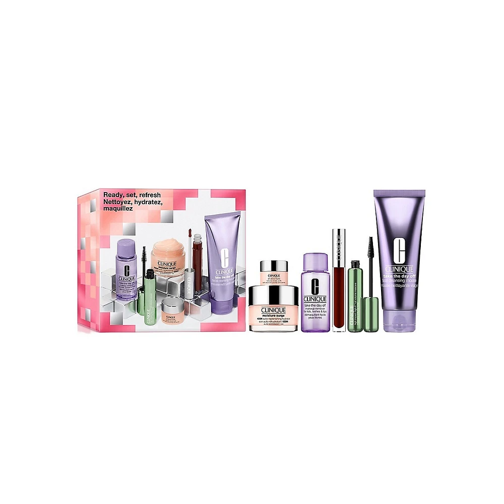 Ready, Set, Refresh Skincare + Makeup 6-Piece Set