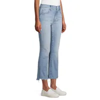 Insider Cropped Step-Hem Jeans