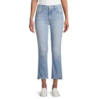 Insider Cropped Step-Hem Jeans