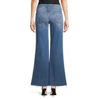 The Roller Fray High-Waist Wide-Leg Jeans