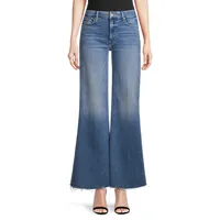 The Roller Fray High-Waist Wide-Leg Jeans