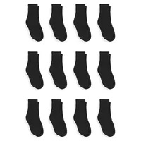 Boy's Red Label 12-Pair Crew Socks Set