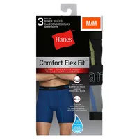 3-Piece Comfort Flex-Fit Mesh Boxer Briefs Set
