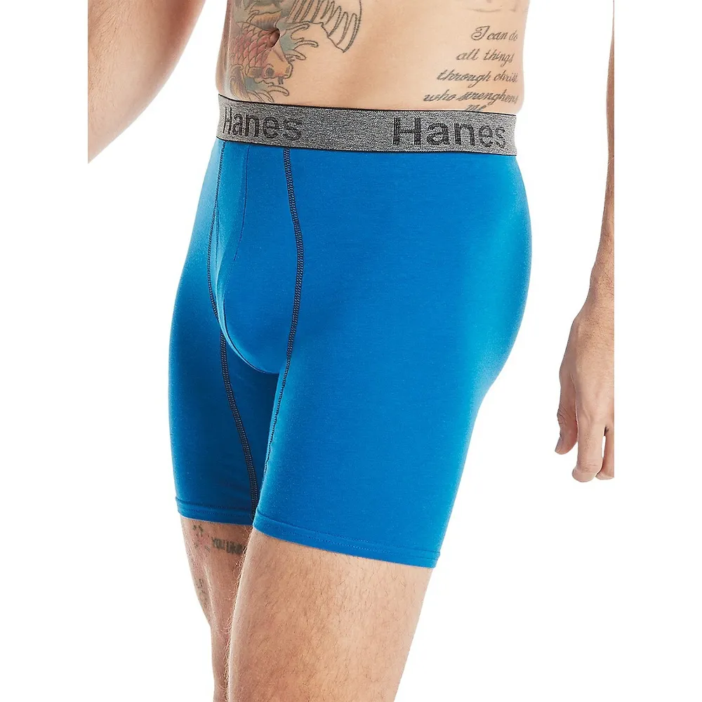 3-Piece Comfort Flex-Fit Boxer Briefs Set