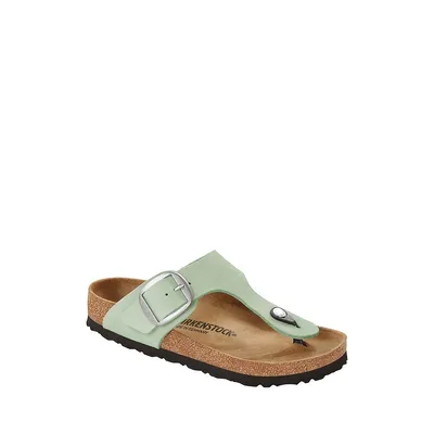 Gizeh Big Buckle Thong Sandals