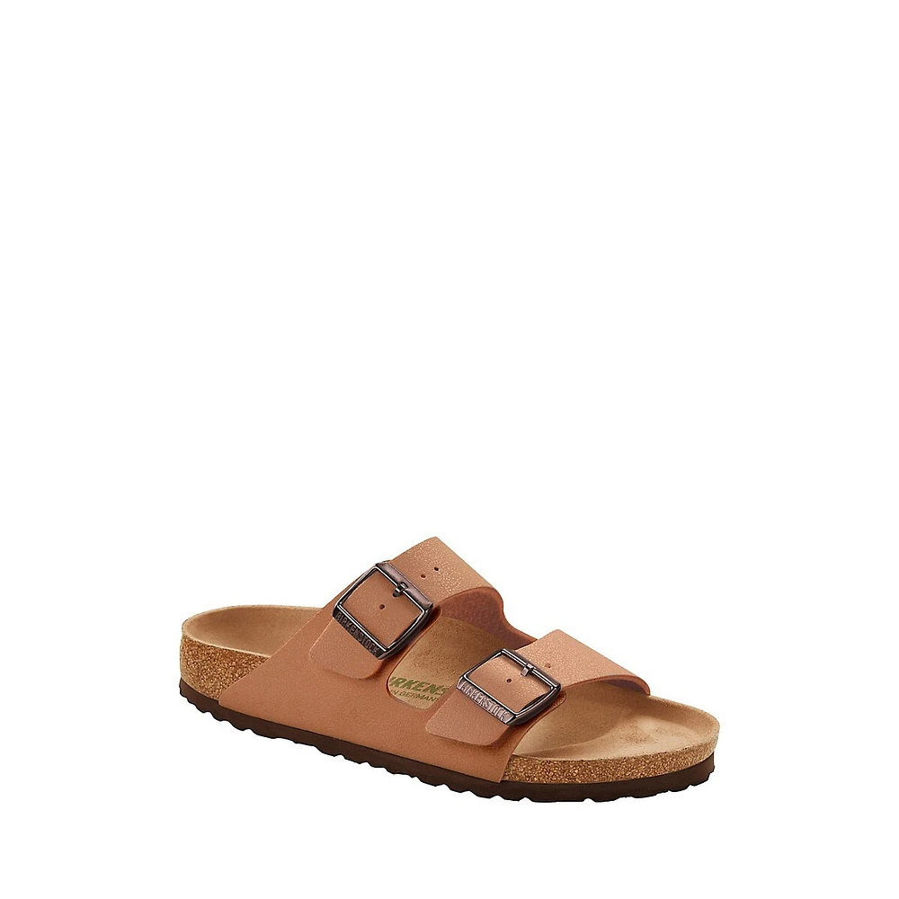 Women's Arizona Birko-Flor Faux Leather Slide Sandals